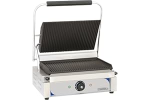 Casselin CGPRR - Grill panini plaques rainurée - rainurée