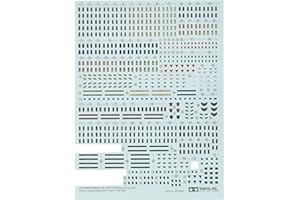 Tamiya 300012641 Scala 1/35 WWII German Military Insignia Decal Set 2