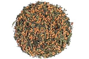 MOYA MATCHA Moya Organic Japanese Genmaicha Green Tea Loose Leaf | 100g Sencha with Rice | Tea from Japan | Friendly for Vegans and Vegetarians | Packed in a Resealable Bag