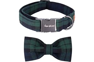 Unique Style Paws Hundehalsband Fliege Halsband Verstellbare Halsbänder oder Hundeleinen für Hunde und Katzen Klein Mittelgroß Groß