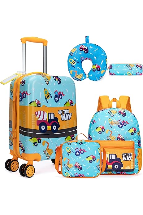 Maleta Infantil Con Mochila GOPLUS 16
