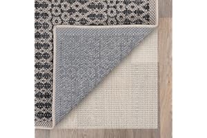 DingGreat Antypoślizgowa podkładka pod dywan 1,2 x 2 m, ekstra gruba podkładka pod dywany powierzchniowe i podłogi z twardego drewna, utrzymuje Twoje dywany bezpiecznie i na miejscu