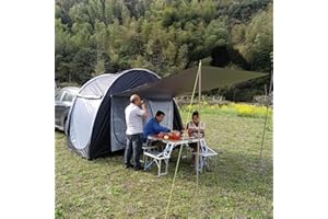 BMDHA Autozelt heckklappe, Outdoor Universelles Mehrzweck-Auto Zelt Camping Wind- und wasserdicht Heckklappenzelt mit b3 Gaze Freistehendes Campingzelt Für Verschiedene SUV