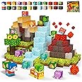 GobiDex Magnetic Building Blocks Dinosaur Set - Sensory Construction Educatuonal Toy Game for Kids Ages 3+ | Group Activities, Birthday & Children’s Day Gifts for Toddlers, Boys & Girls