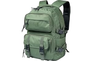 Oreunik Zaino Casual,Zaino Uomo Donna Leggero Zaini Impermeabile per bagaglio Porta PC 15,6 Viaggio Lavoro Scuola Affari Palestra