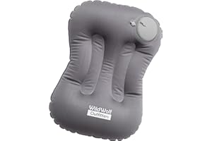 Wild Wolf Outfitters Cuscino di campeggio gonfiabile realizzato in memory foam