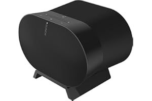 BAOMAEYEA Speaker Stands for Sonos Era 300™, ERA 300 𝐒𝐩𝐞𝐚𝐤𝐞𝐫 Acrylic desktop bracket (Black)