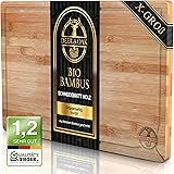 Deer & Oak Tagliere in Legno Premium - 45 x 30 x 2 cm Tagliere da Cucina Legno Medio per Carne o Verdure - Tagliere da Cucina