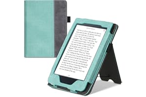 kwmobile Custodia eReader Compatibile con Kobo Nia Cover - Cover eBook Pelle PU con Chiusura Magnetica Stand Cinturino Mano e Porta Carte