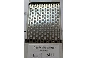 FOXCUP Vogelschutzgitter Alu 100mm zu 10m