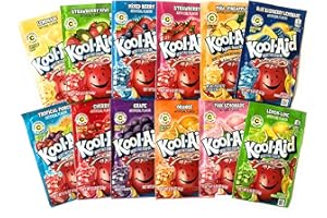 Kool-Aid Lot de 12 sachets de saveur