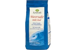 Alnatura Meersalz mit Jod, 500g