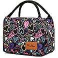 Winmax Lunch Cooler Bag, Small Insulated Lunch Box Bags, Portable and Reusable Lunch Bag for Women (Colorized Heart)