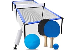 ‎HMH HMH Spyder Air Tischtennis (LxBxH) 240x120x63,5cm Junior Tischvolleyball Funsport Spydertischtennisplatte Spyderball Headis Ball Outdoor Indoor Ping Pong Tischtennisplatte