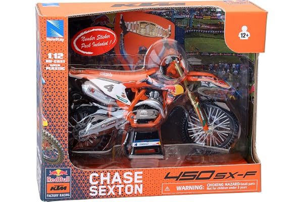 Moto Dirt Bike KTM 450 SX-F 2024 C. Sexton N°1
