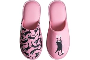 Dedoles Pantofole Donna Uomo & Bambini Ciabatte Memory Foam con tanti Design Unicorno Gatti Caffè Musica Regalo