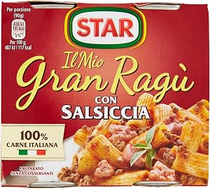 STAR Il Mio GranRagù con Salsiccia 180g