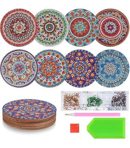 24 Stück Selbstklebende Korkuntersetzer 10x10 Cm – 2 Mm Dick, Für Gläser & DIY-Projekte