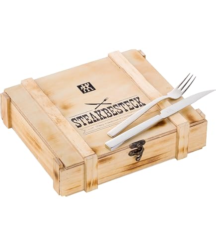 Couverts À Steak Set De 4,Couteau À Steak De Haute Qualité Avec Lame