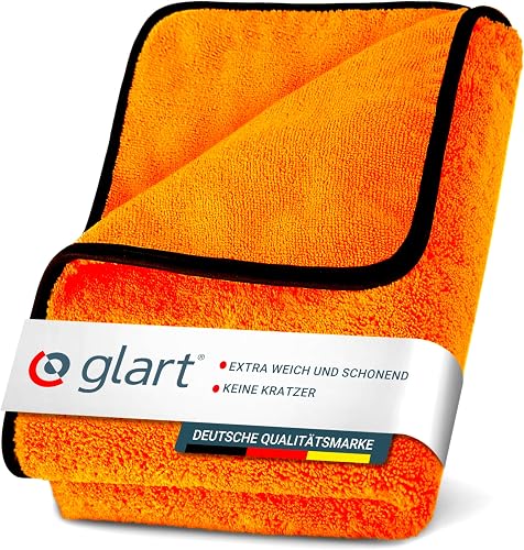 Glart 44WG Watergate super absorbent microfibre drying cloth, orange, 1 piece