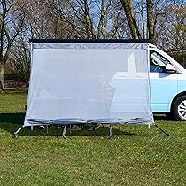 BERGER Vela Ultralichte Outdoor Tarp | Tentzeil | Waterdicht met Oogjes voor Hangmat | Zonwering Camper 3x2.4 m Regenbescherming Strand | voor Camping, Tuin en Auto
