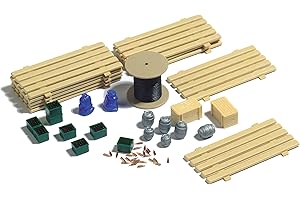 Busch Environnement - BUE1132 - Modélisme Ferroviaire - Chargement pour Wagon Ou Camion