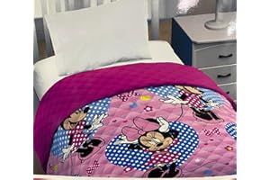 Egidio Alfio Trapuntino Copriletto Personaggi (Spiderman, Avengers, Topolino, Minnie, frozen) (Minnie)