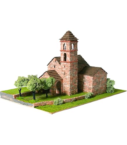 Domus Kits Domus Kits40501 Romanica 24 St. Feliu De Barruera Kilisesi Modeli, Öl