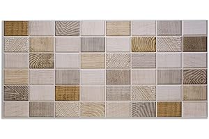 Grace Baltic Paneles de pared de PVC 3D Decorativo Azulejos Revestimiento (10, Faipari)