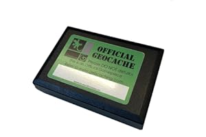 AllCachedUp Magnetic Box Geocache container Geocaching Ready to Hide Flip Lid