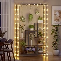 Support De Plantes 6 étages En Métal - 108 Cm, Pour Intérieur/extérieur, étagère D'angle Jardin Balcon