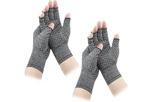 LXMY 2 Paar Arthrose Handschuhe,Kompressionshandschuhe Damen,Bereitstellung von Wärme und Kompression zur Förderung der Heilung, Linderung von Schmerzen bei rheumatoider Arthritis und Karpaltunnel