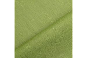 AKTIVSTOFFE Holmar - tessuto lino prelavato industrialmente - stoffa al metro (pistacchio)