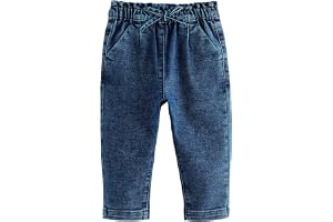 NEXT Yngre flickor Jeans med knytband i midjan