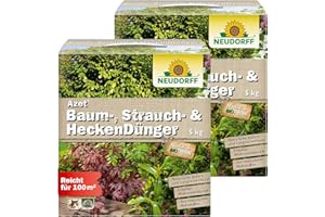 Neudorff Abono Azet para árboles, arbustos y setos, 10 kg, paquete ahorro (2 x 5 kg)