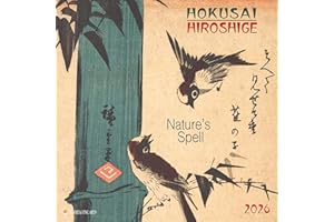 Hokusai/Hiroshige - Nature 2026: Kalender 2026 (Tushita Fine Arts)