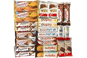 CAPTAIN PLAY Scatola speciale con Kinder, Ferrero, Duplo e Hanuta specialità 620g