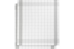 De Witte Lietaer 200064 Set di 2 Strofinacci Lino/Cotone 68 x 68 cm, 50% Cotone, 50% Lino, Grigio, 68x68 cm
