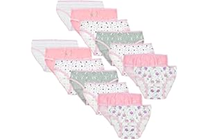 Fashion by Purdashian New Girls Underwear | Cotton Mix Girls Pants | Multipack Girls Knickers