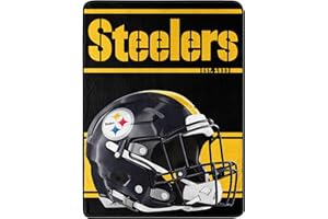 Northwest NFL New York Giants 1NFL059050081RET - Manta enrollada con diseño de Micro Raschel Run de 46 x 60 Pulgadas, Colores del Equipo, Talla única (1NFL059050081RET)