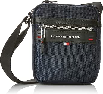 Tommy Hilfiger Elevated Mini Reporter, Borse Uomo, Blu (Tommy Navy/Core  STP), 6x20.5x16.5 Centimeters (B x H x T) : Amazon.it: Scarpe e borse