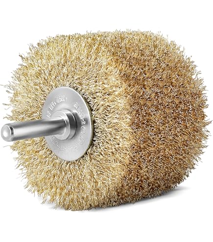 Spazzola Rotante Per Trapano, Per La Pulizia Di Fughe, Piastrelle E Tappezzeria, Setole Medie - Foto 6