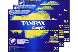 Tampax Compak Normal Tampons mit Applikator aus Kunststoff