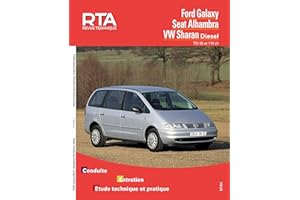 E.T.A.I - Revue Technique Automobile 599 - FORD/SEAT/- VOLKSWAGEN GALAXY I/ALHAMBRA I - 7V/SHARAN I - 7M - 1995 à 2000