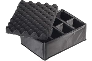 B&W International - variable Facheinteilung für unseren Robusten Outdoor Transportkoffer - Typ 3000, Schwarz