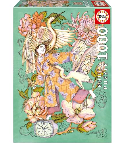 Puzzle 500 Corri come una ragazza Esther Gili Educa 19249