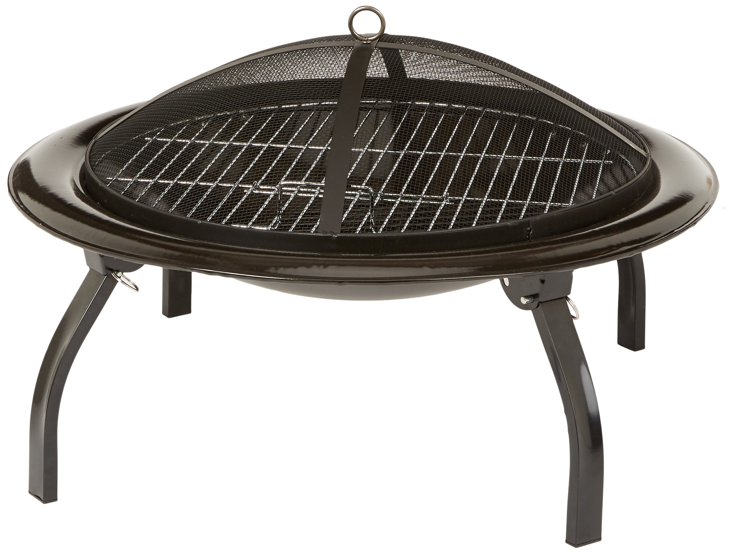 AmazonBasics - Feuerstelle, tragbar, zusammenklappbar, 66 cm - Grillking24