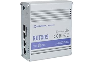 Teltonika RUTX09 Wired Router Aluminium