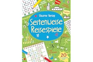 DTV-VERLAGSGESELLSCHAFT MBH&CO Seitenweise Reisespiele: mit heraustrennbaren Seiten (Usborne Mitmach-Blöcke)