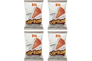 CAIYA 4X San Carlo Virtual Coni di Mais Gustosi Ricchi di Sapore Senza Glutine (Gluten Free) 50g - NOVITA' [4 Confezioni]